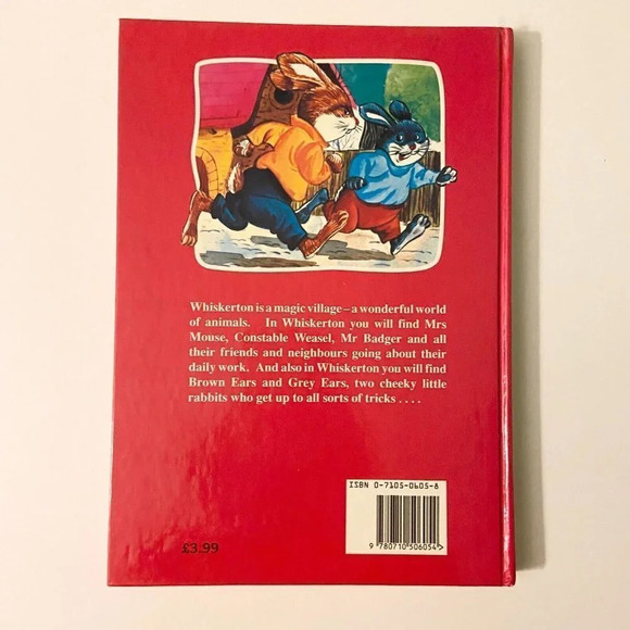 Vintage 1991 Rabbits Run Riot Whiskerton Tales Peter Haddock Limited Book - Picture 3 of 16
